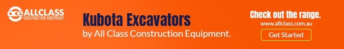 Kubota Excavators by allclass.com.au