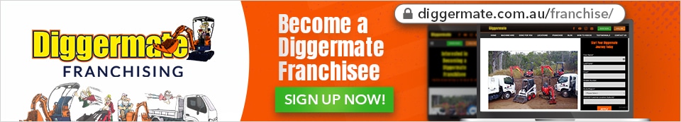 No Excavato Hire Experience? No Worries. You still can own a Diggermate Location