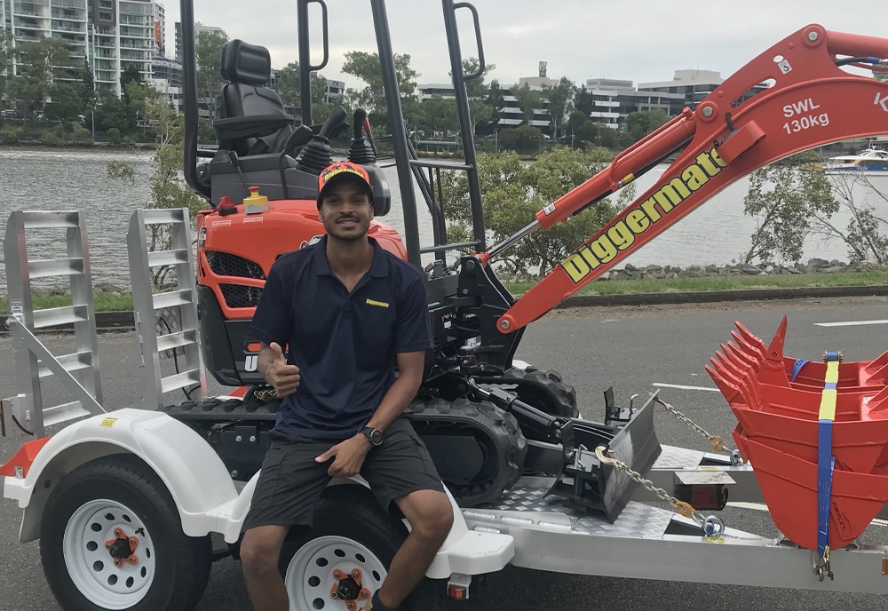Sammy Habte at Diggermate Morningside