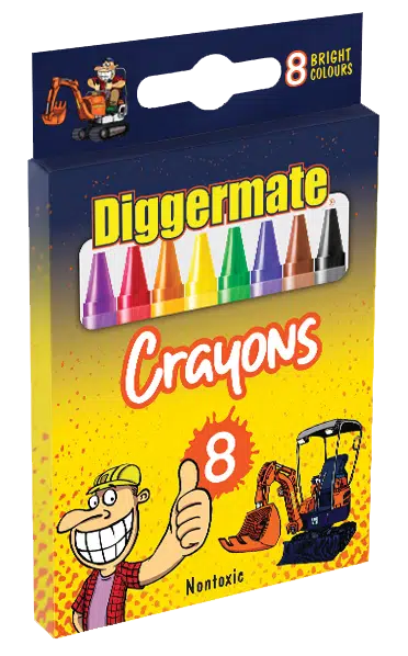 Diggermate Crayons in a Box
