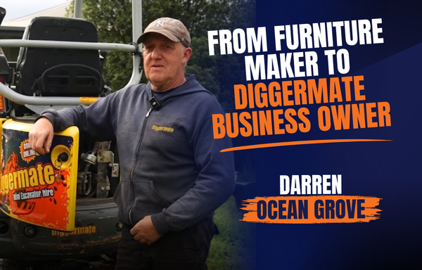 From Furniture Maker to Diggermate Business Owner